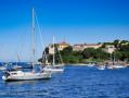 The Lérins Islands (here the St Marguerite island), Cannes, St Raphael, St Tropez and other beautiful places are close to our holiday accommodation ...